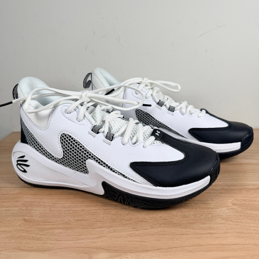 Under Armour Curry 3Z 25 Unisex Basketball Shoes M7/W8.5 White Black Steph Curry